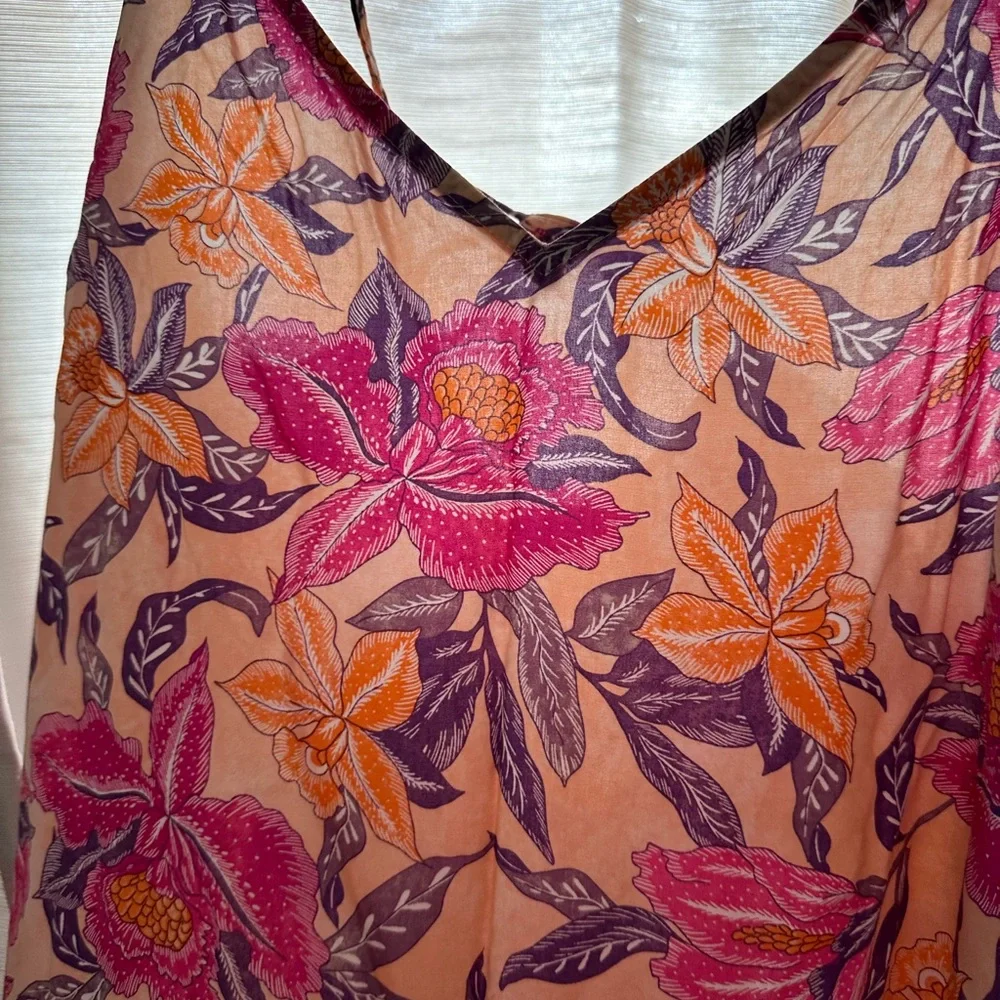 Tie-Back Maxi Slip Dress XL - Picture 8 of 9